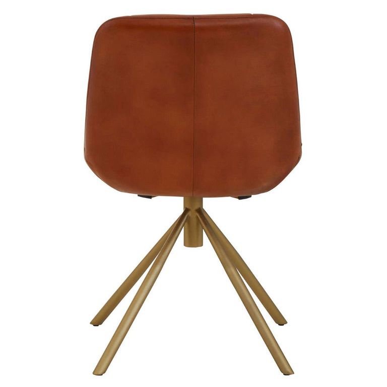 Buffalo Swivel Chair - Tan - Leather