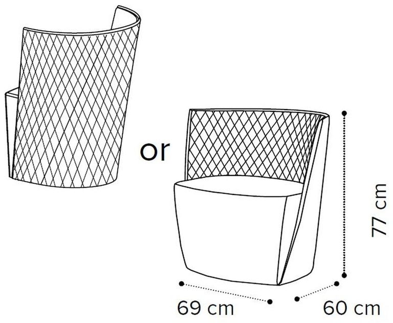 Nabucco Easychair - Daytona