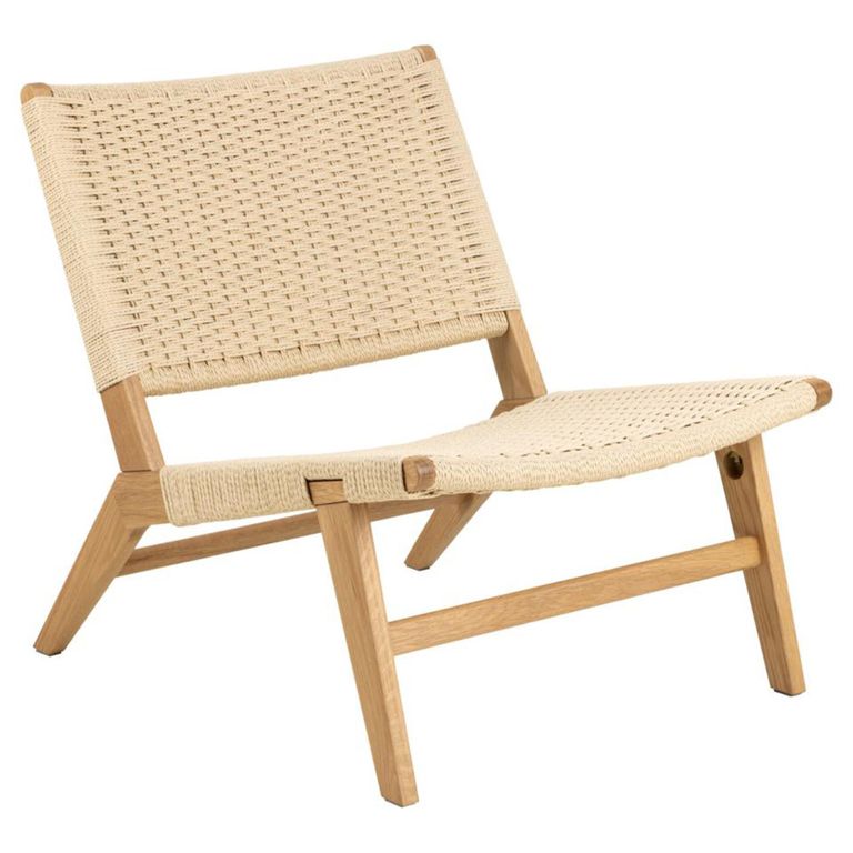 Carson Lounge Chair - Oak