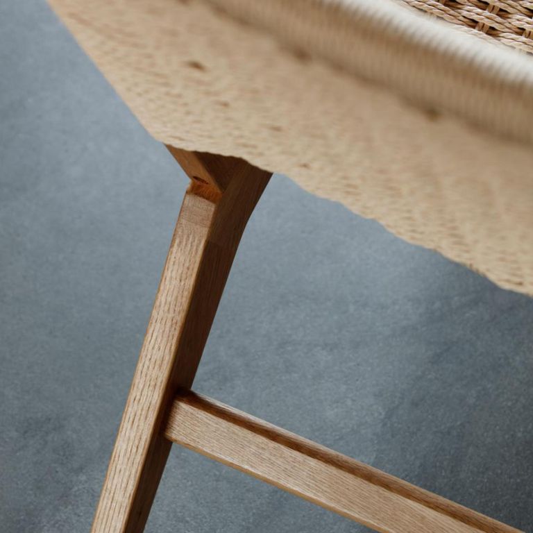 Carson Lounge Chair - Oak