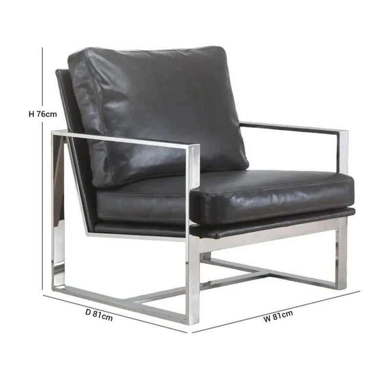 Febo Occasional Chair - Leather - Variation Available