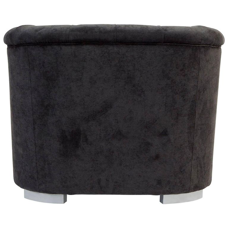 Fenton Armchair - Black Fabric