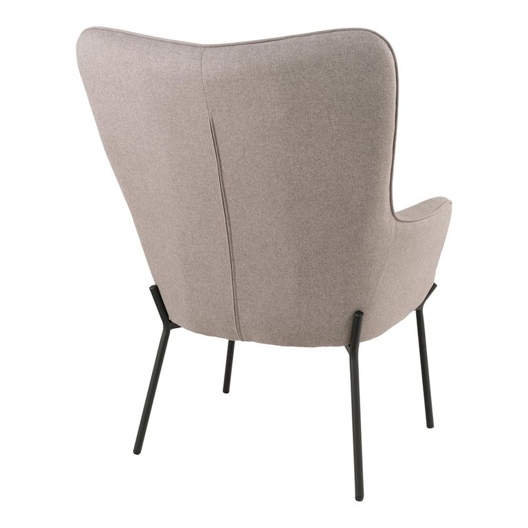 Glasgow Accent Armchair - Stone Fabric