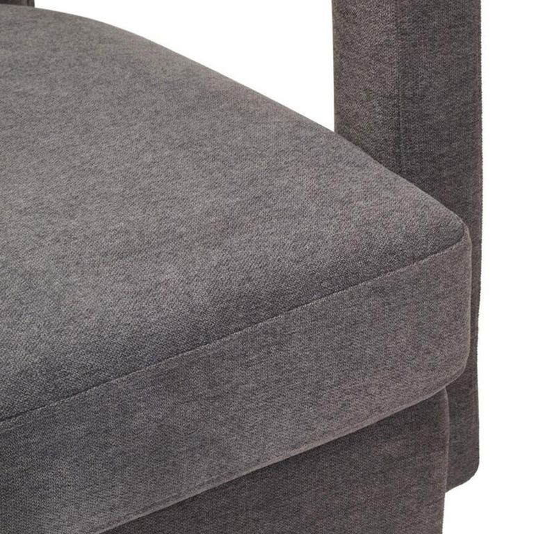 Hestia Armchair - Swivel - Ash Velvet Fabric