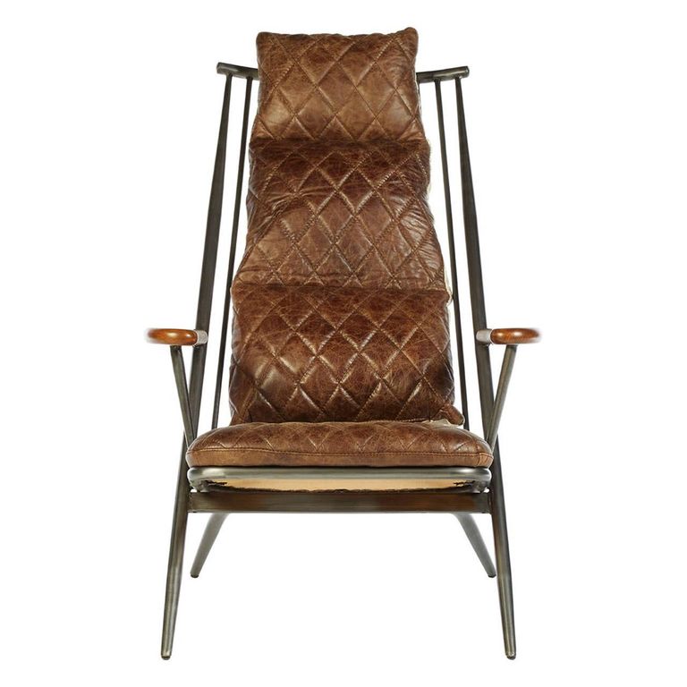 Hoxton Chair - Brown Leather