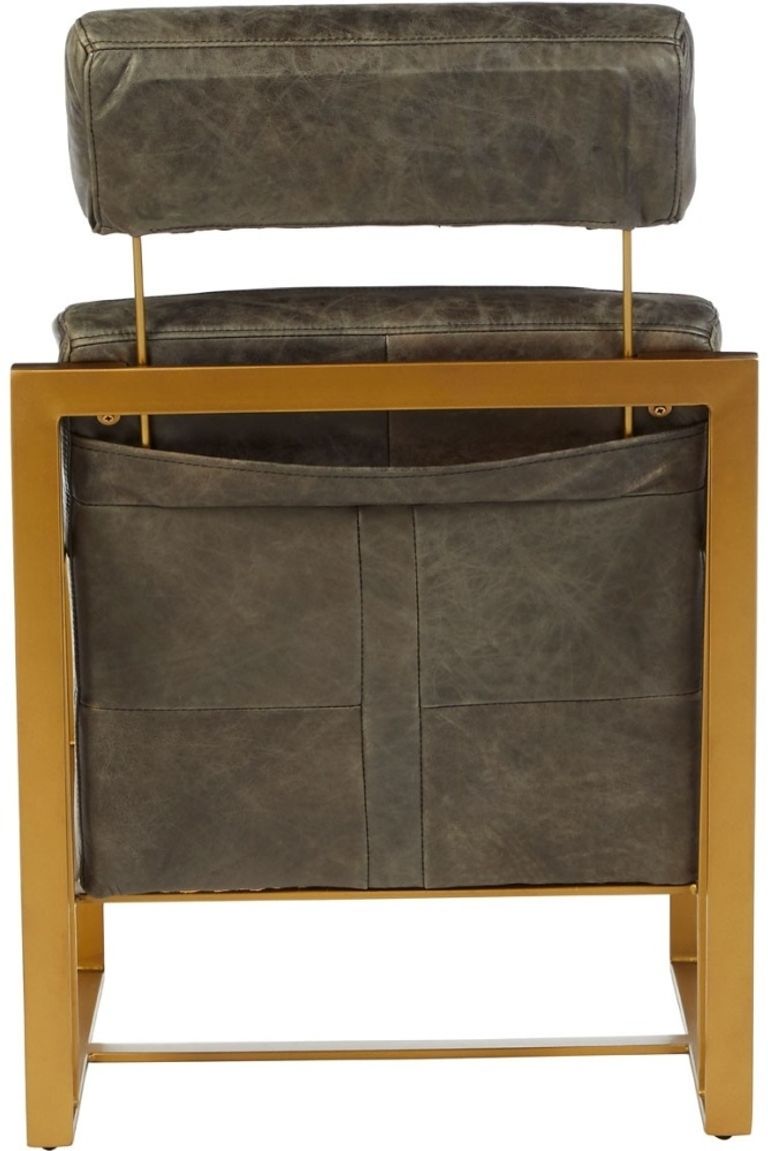 Hoxton Lounge Chair - Ebony Leather