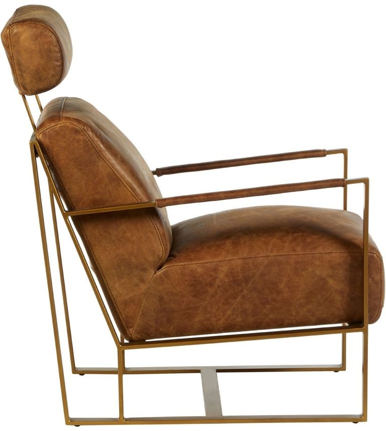 Hoxton Lounge Chair - Light Brown