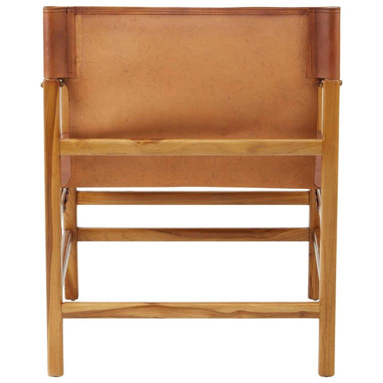 Kendari Armchair - Brown Leather