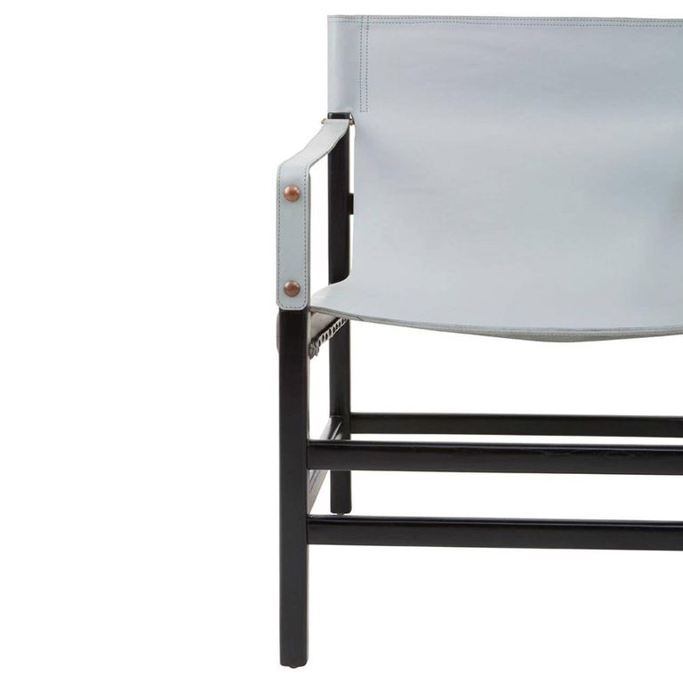 Kendari Armchair - Grey Leather