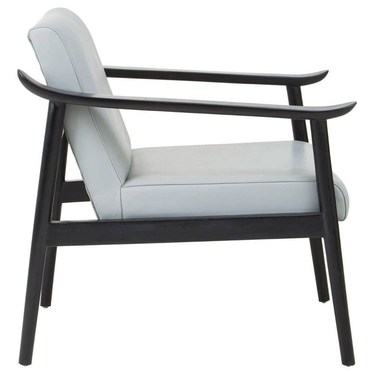 Kendari Lounge Chair - Grey Leather