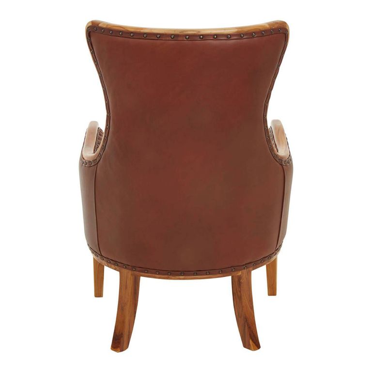 Kendari Lounge Chair - Vintage Brown Leather