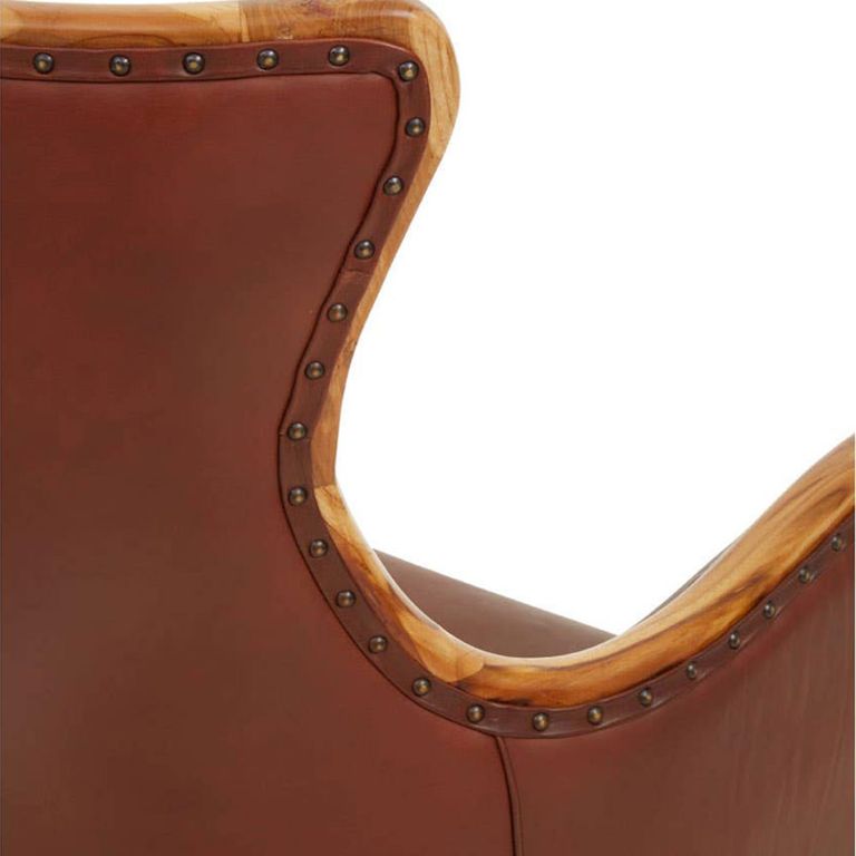 Kendari Lounge Chair - Vintage Brown Leather