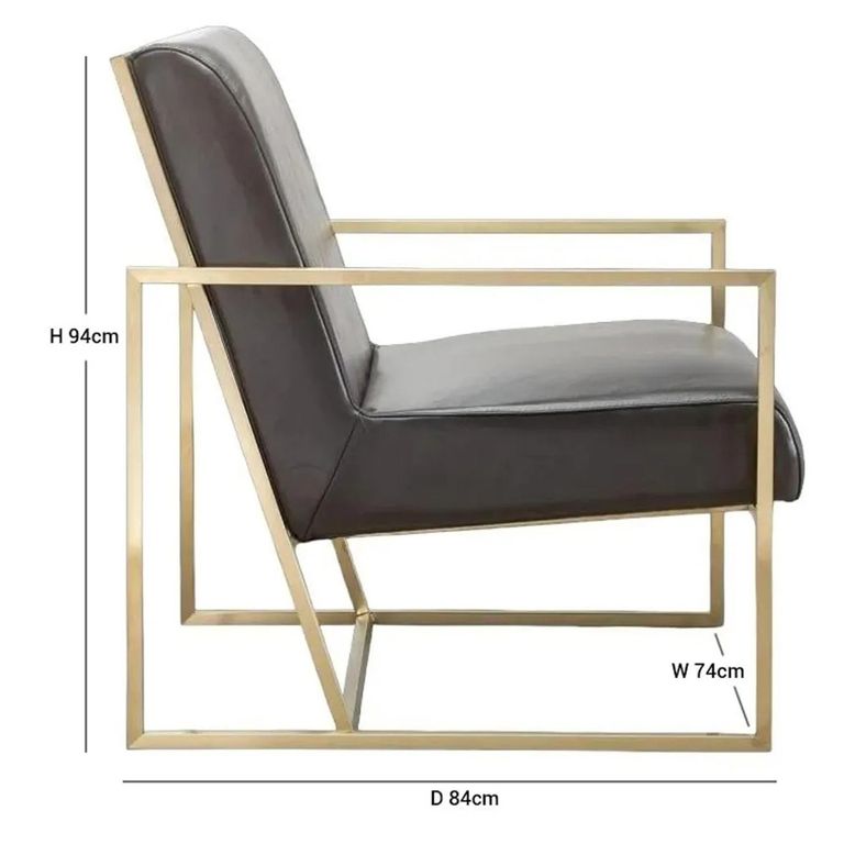 Kente Occasional Chair - Leather - Variation Available