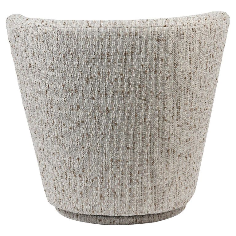 Roehampton Accent Chair - Natural Fabric - Swivel