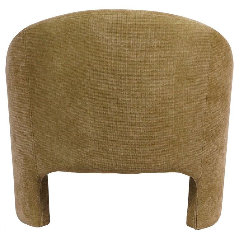 Rowley Accent Chair - Olive Chenille Fabric