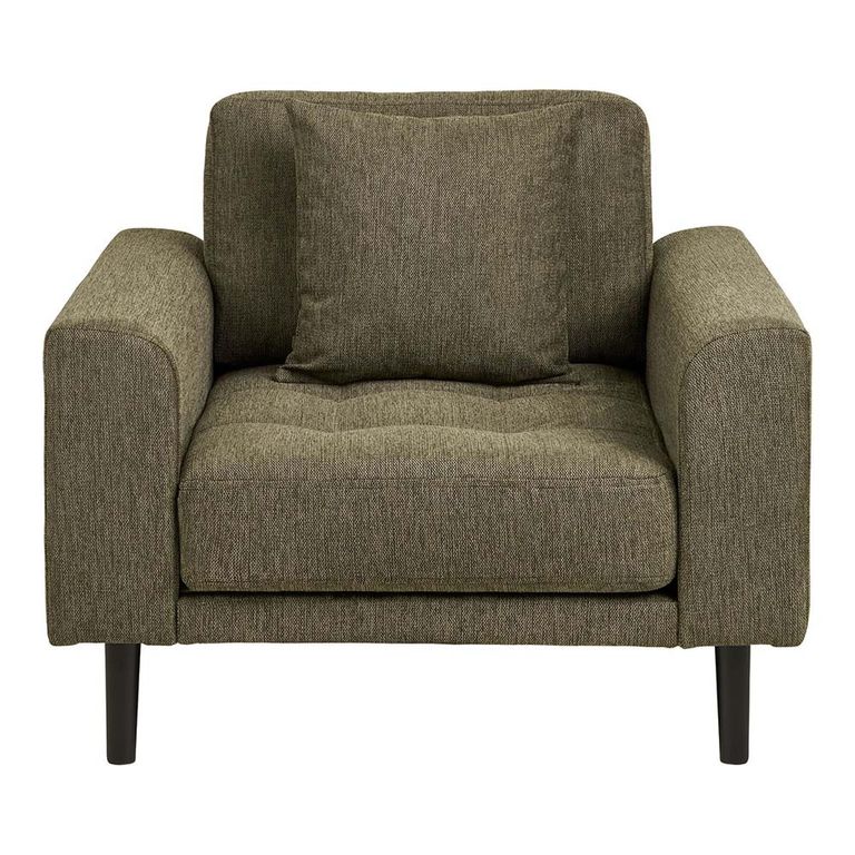 Lido Lounge Armchair - Olive Green - Fabric