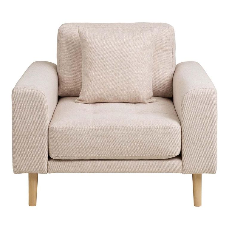Lido Lounge Armchair - Sand - Fabric