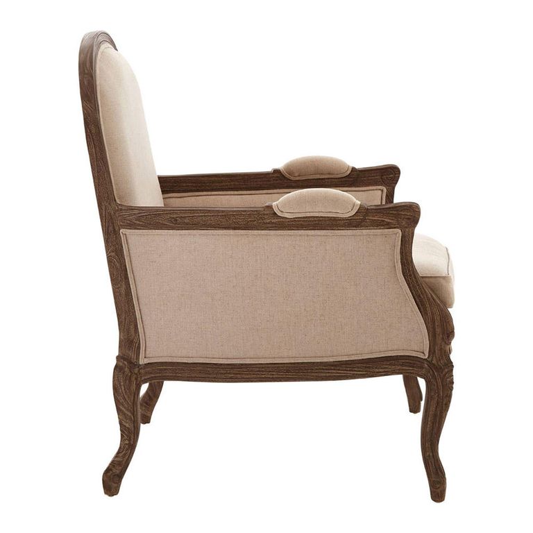 Loire Armchair - Beige Fabric