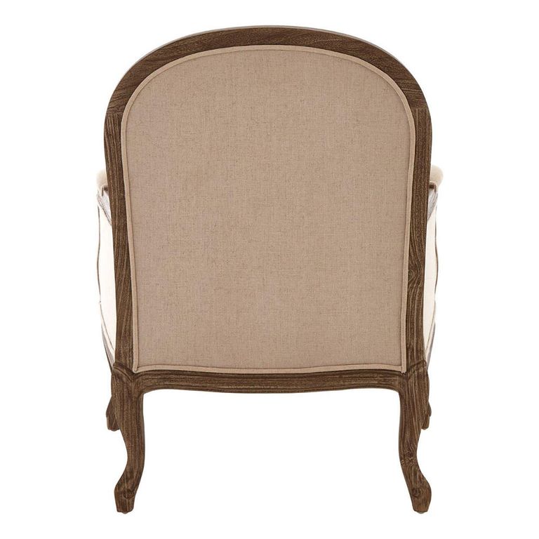 Loire Armchair - Beige Fabric