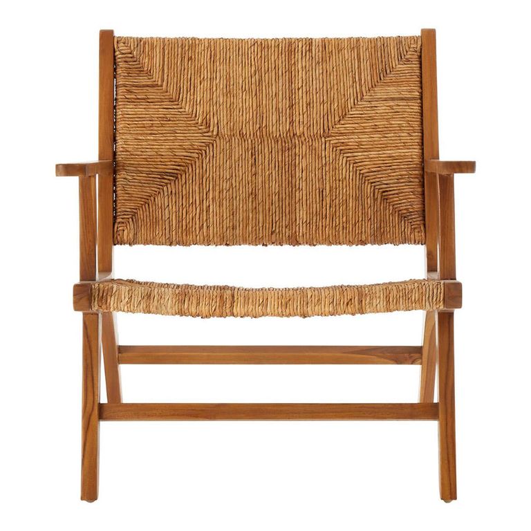 Lovina Armchair - Teak Wood and Rattan