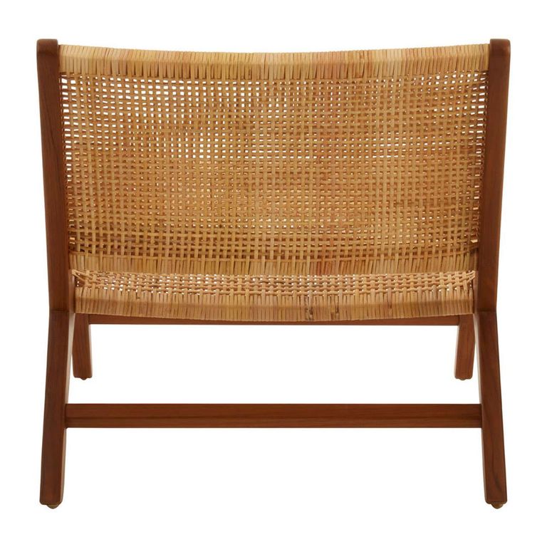 Lovina Lounge Chair - Teak Wood and Rattan