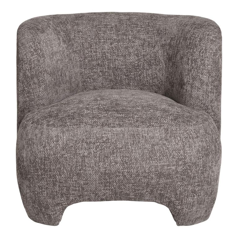 Nazare Lounge Chair - Grey - Fabric