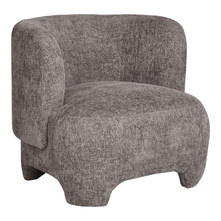 Nazare Lounge Chair - Grey - Fabric