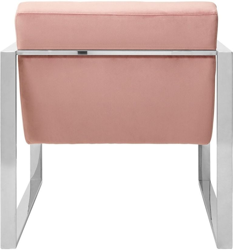 Vogue Cocktail Chair - Pink Velvet Fabric