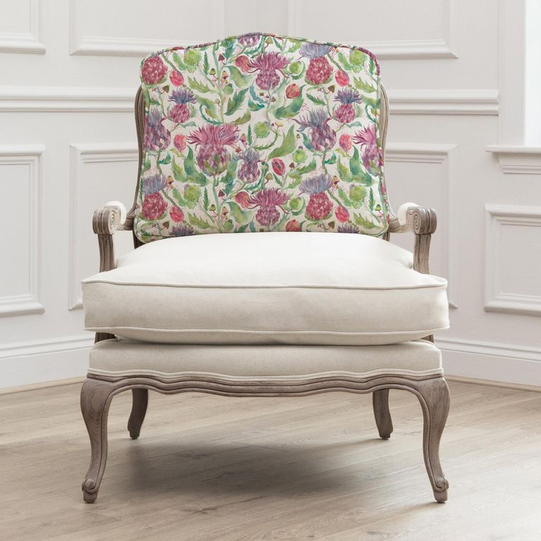 Fairytale Florence Armchair - Stone and Dawn Bristles - Printed