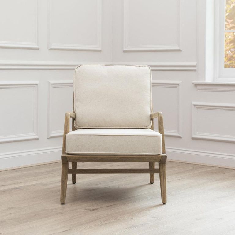 Idris Armchair - Light Warm Wood