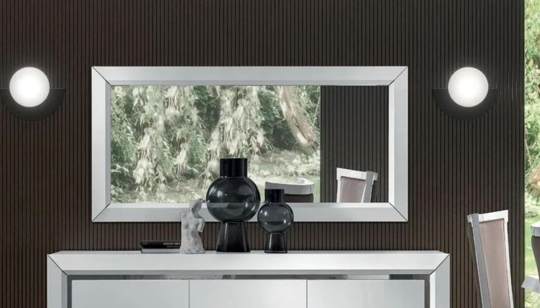 Elite Wall Mirror - Bianco Antico