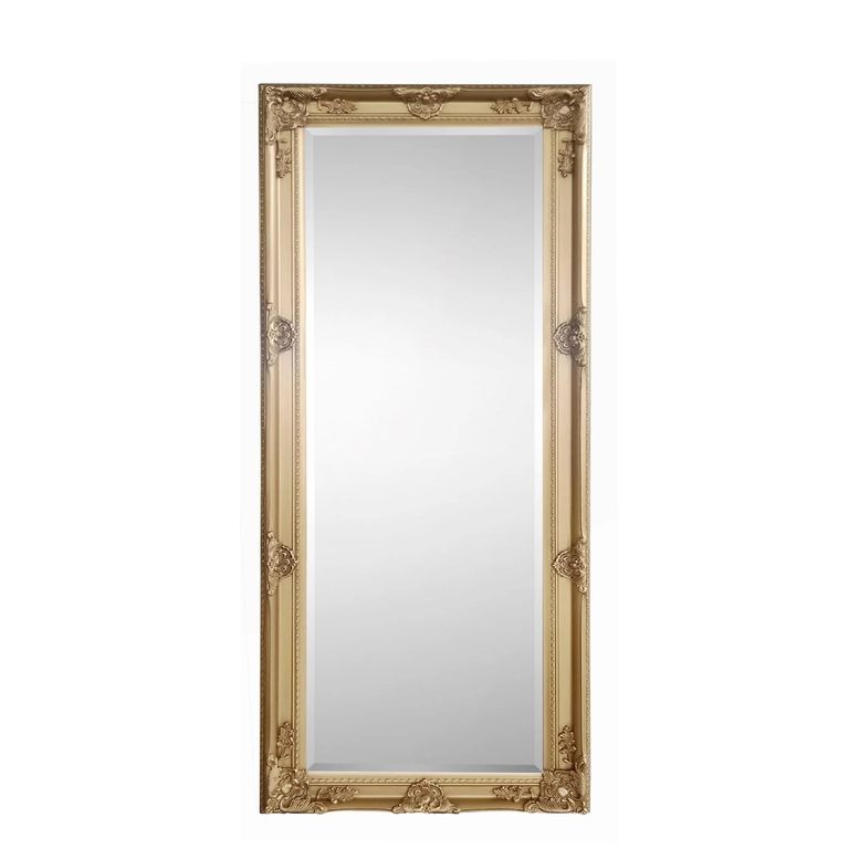 Palais Tall Leaner Mirror - Rectangular - Gold