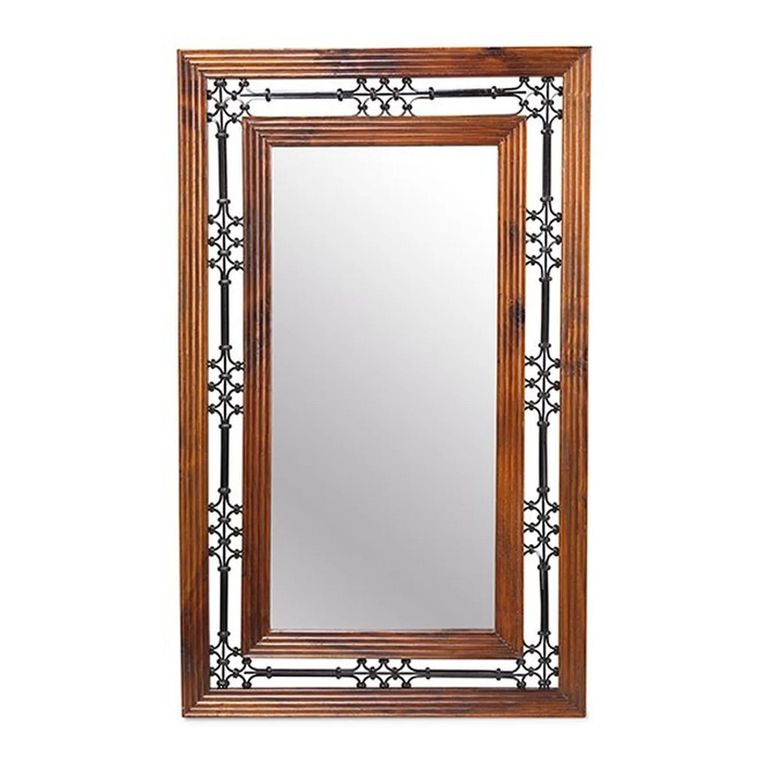 Indian Sheesham Wall Mirror - 70cm x 115cm