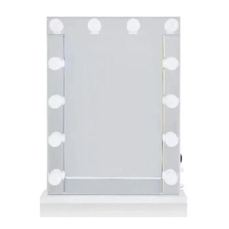 Clearance - Kirtland Desktop Lighting Mirror - 60cm x 120cm - White - A635