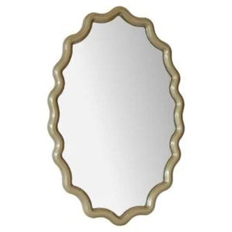 Morgan Wall Mirror - Oval - Champagne Gold - 80cm x 120cm