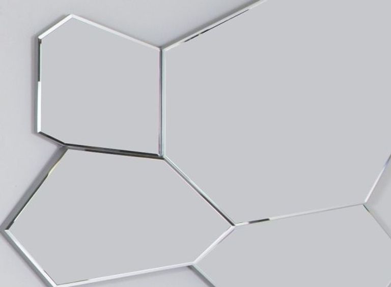 Art Deco Wall Mirror - 83cm x 100cm - Set of 2