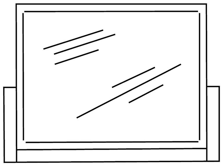 Augusta Grey Oak Effect Large Wall Mirror