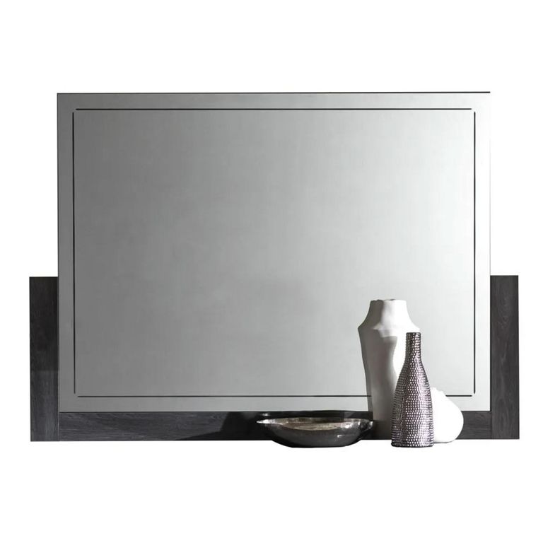 Augusta Grey Oak Effect Large Wall Mirror