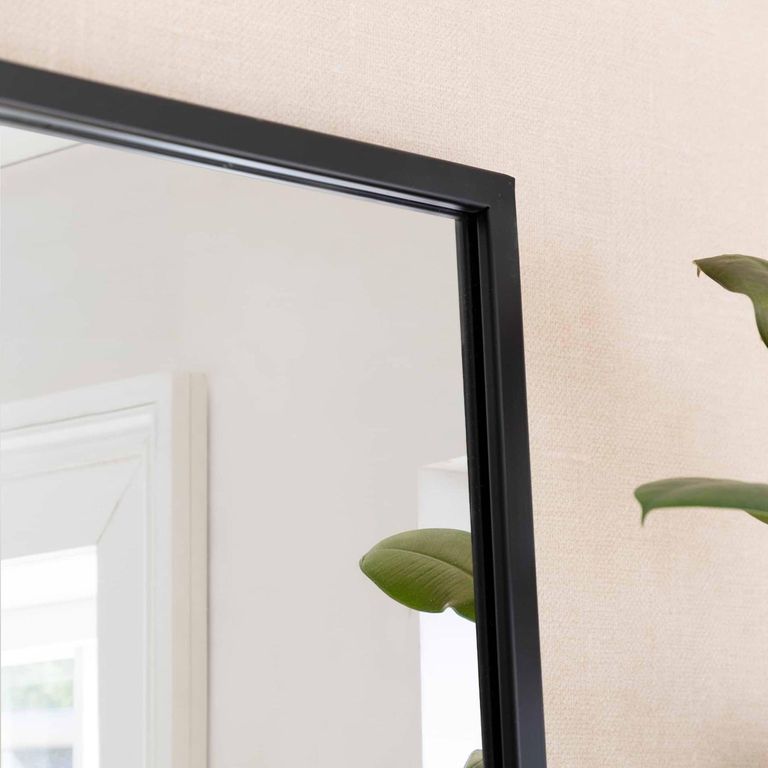 Avening Rectangular Wall Mirror 180x75cm Black