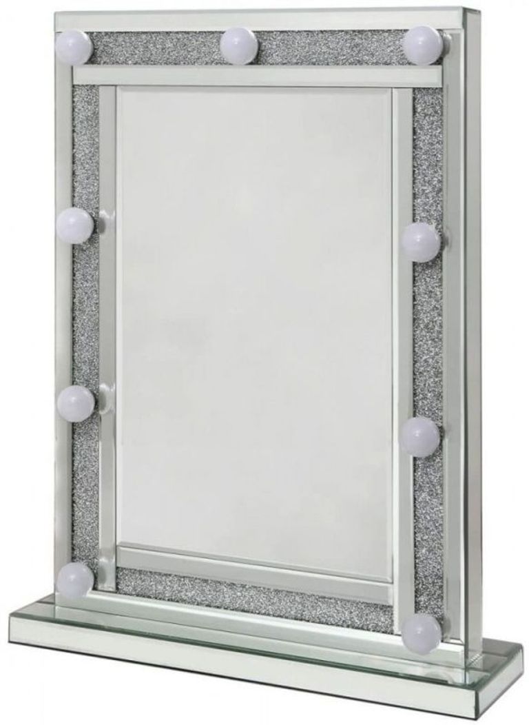 Clearance - Naro Broadway 9 Lights Rectangular Vanity Mirror - FSS14132