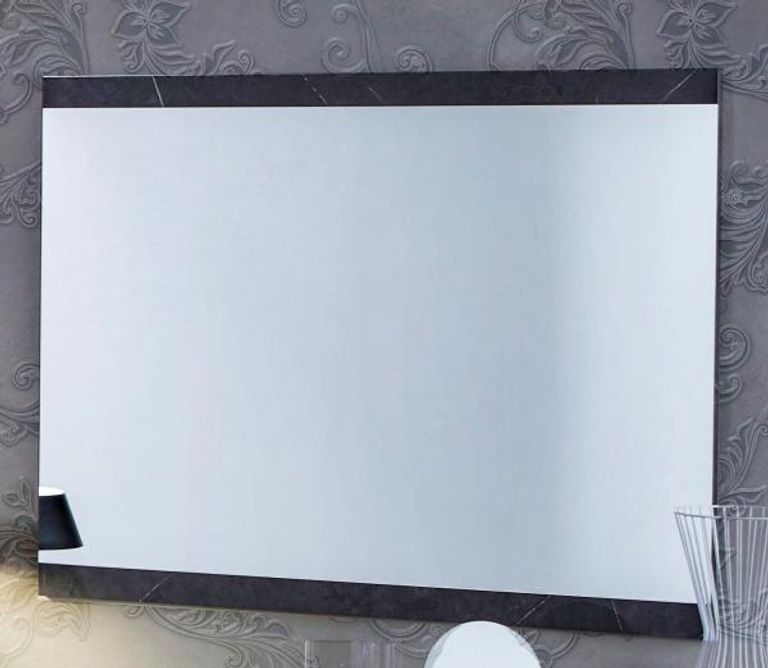 Cristal Grey Italian Wall Mirror