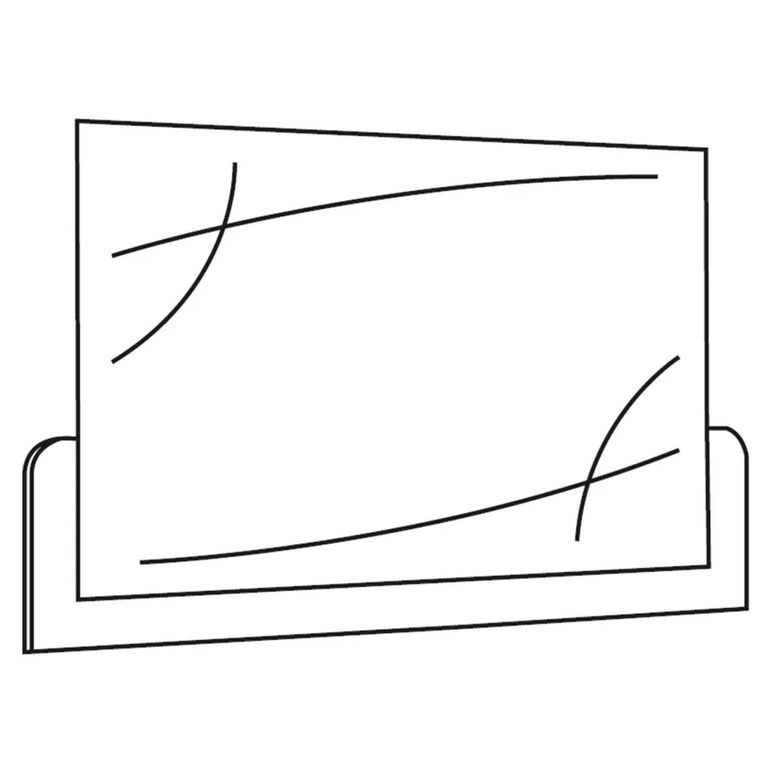 Enna Black Wall Mirror