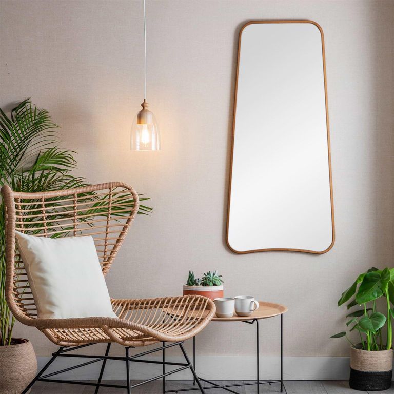 Epwell Mirror Bronze Finish