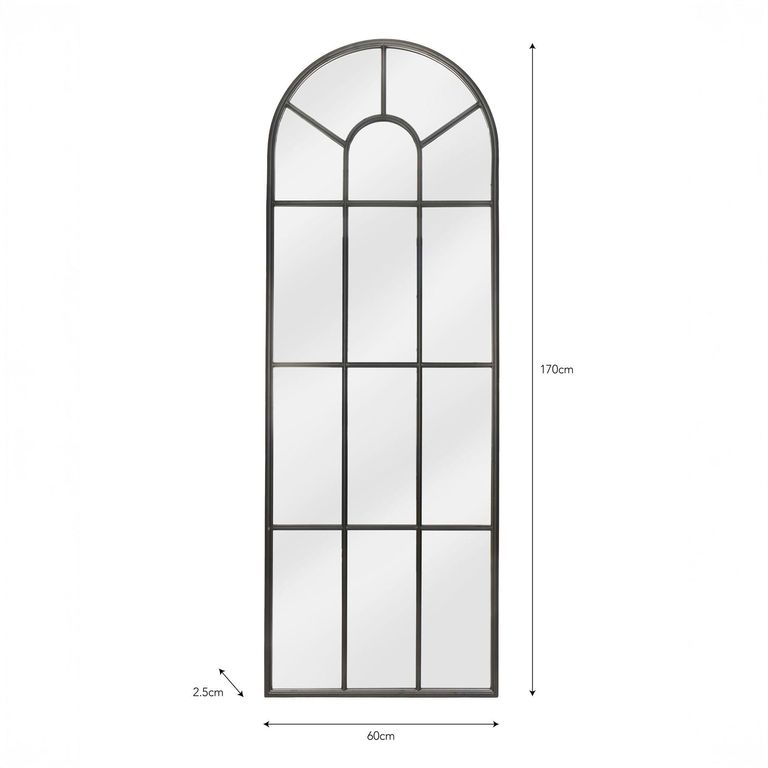Fulbrook Outdoor Arched Mirror