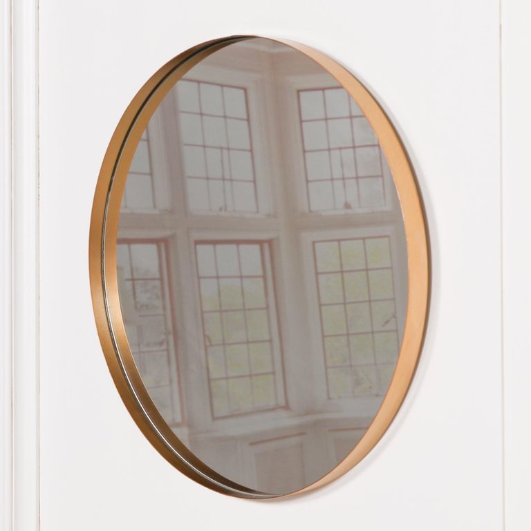 Wall Mirror - Gold - Round - 80cm x 80cm