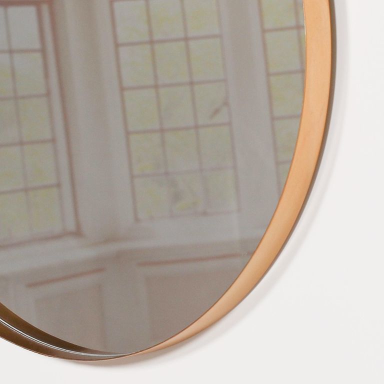 Wall Mirror - Gold - Round - 80cm x 80cm