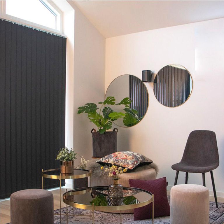 Jersey Mirror - Round - Wall - Brass - 80cm x 80cm