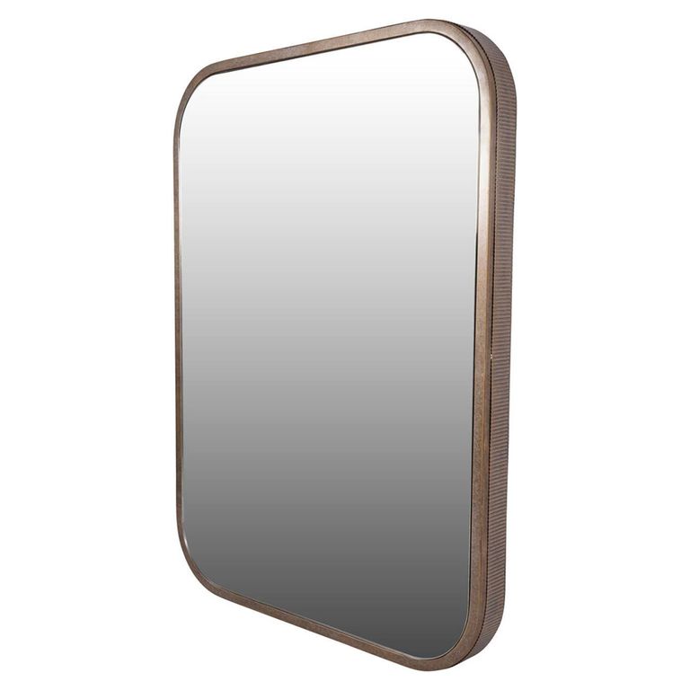 Belvedere Wall Mirror - Aged Gold - 76cm x 102cm