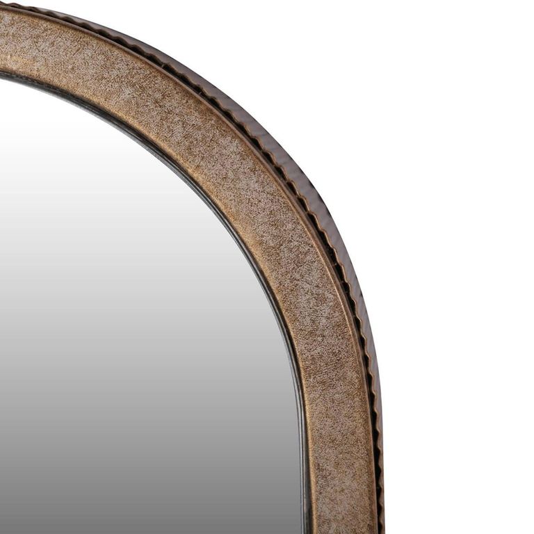 Belvedere Wall Mirror - Aged Gold - 76cm x 102cm