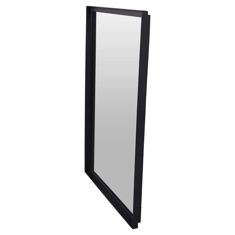 Bronks Wall Mirror - Black Acacia Wood - 76cm x 100cm